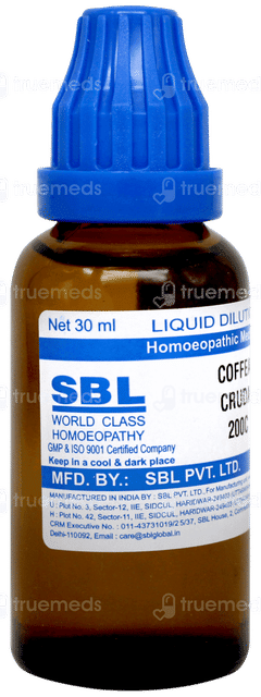 Sbl Coffea Cruda 200c Dilution 30ml