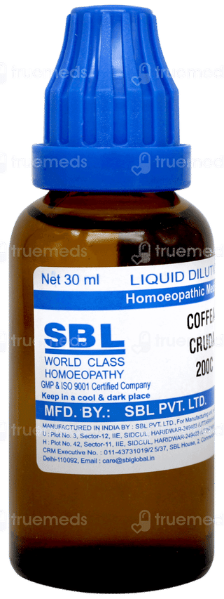 Sbl Coffea Cruda 200c Dilution 30ml