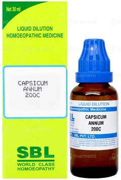Sbl Capsicum Annum 200c Dilution 30ml