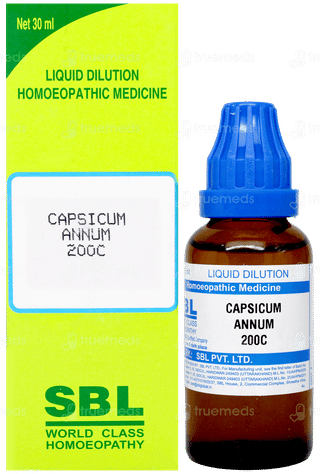Sbl Capsicum Annum 200c Dilution 30ml