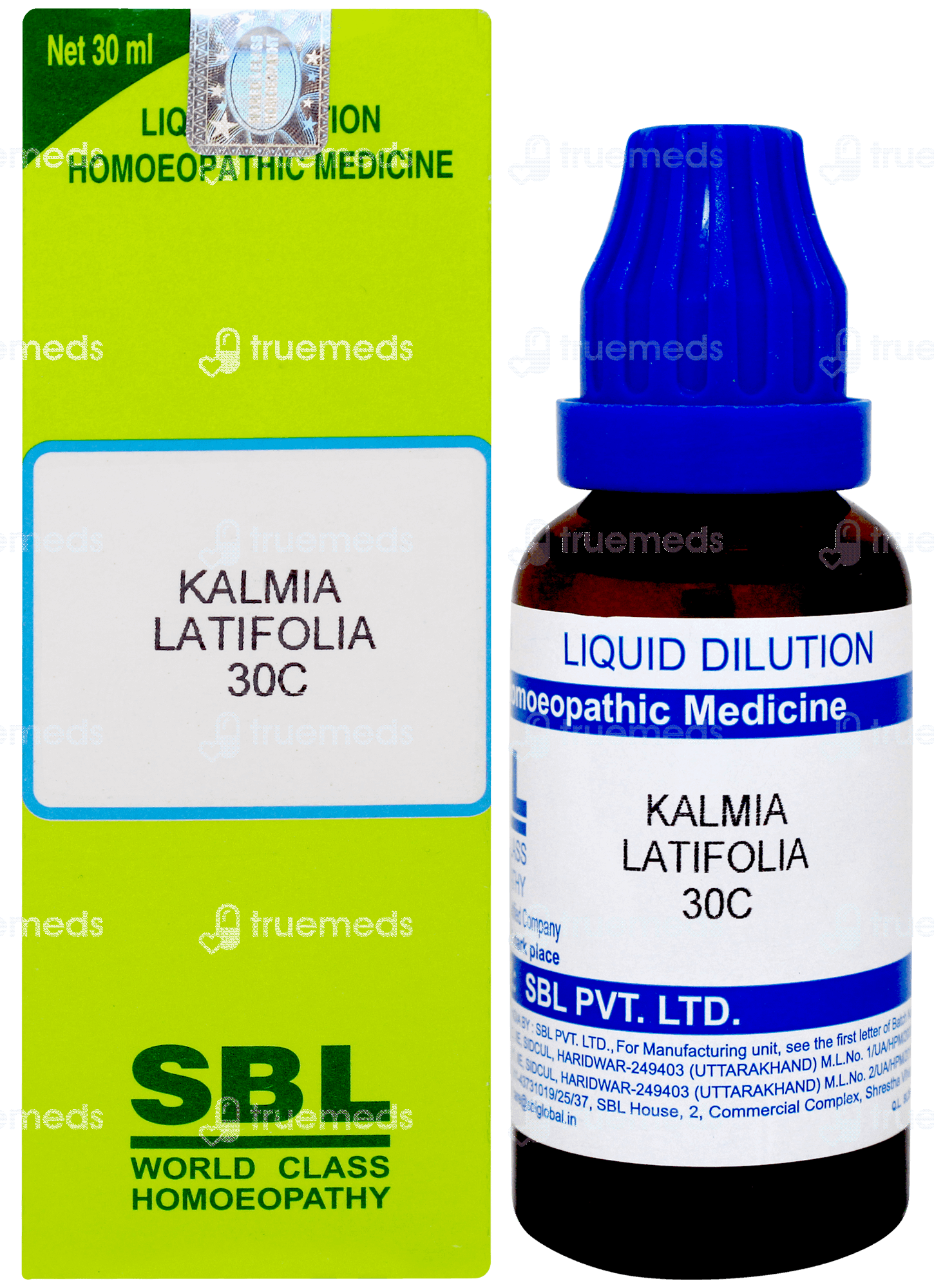 Sbl Kalmia Latifolia 30 C Dilution 30 Ml - Uses, Side Effects, Dosage ...