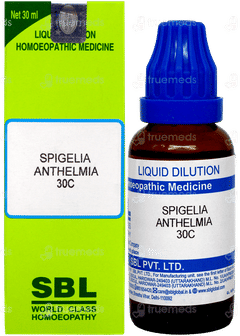 Sbl Spigelia Anthelmia 30c Dilution 30ml