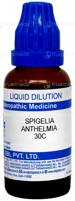 Sbl Spigelia Anthelmia 30c Dilution 30ml