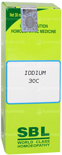 Sbl Iodium 30c Dilution 30ml