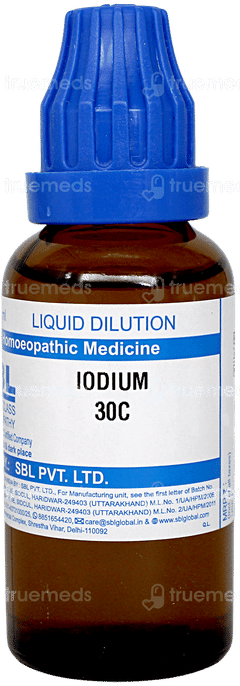 Sbl Iodium 30c Dilution 30ml