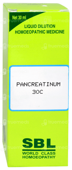 Sbl Pancreatinum 30c Dilution 30ml