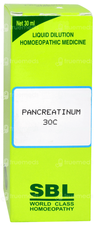 Sbl Pancreatinum 30c Dilution 30ml