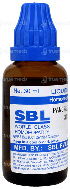Sbl Pancreatinum 30c Dilution 30ml