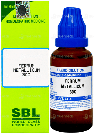 Sbl Ferrum Metallicum 30C Dilution 30Ml