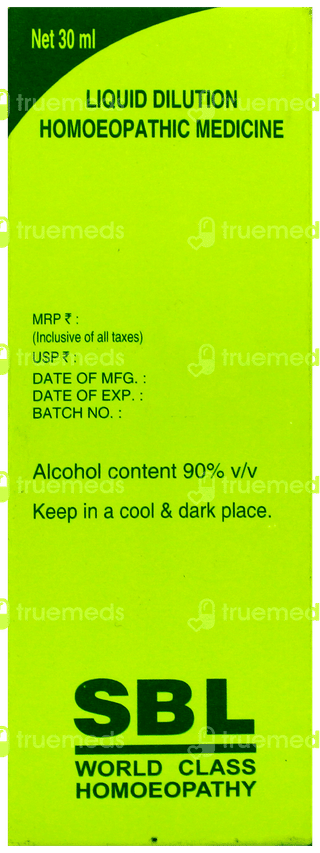 Sbl Ferrum Metallicum 30C Dilution 30Ml