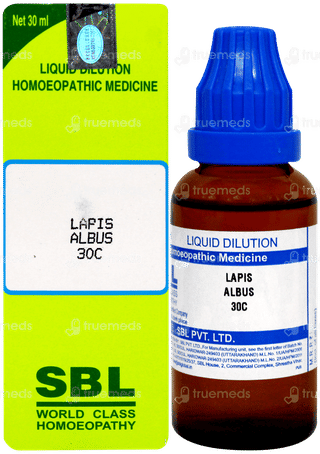 Sbl Lapis Albus 30c Dilution 30ml