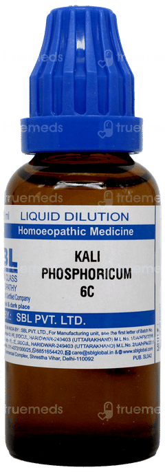 Sbl Kali Phosphoricum 6 C Dilution 30 ML