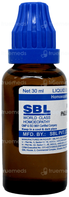 Sbl Kali Phosphoricum 6 C Dilution 30 ML