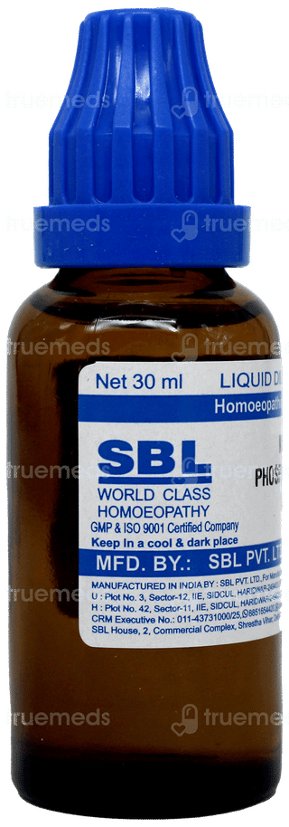 Sbl Kali Phosphoricum 6 C Dilution 30 ML