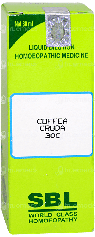 Sbl Coffea Cruda 30c Dilution 30ml