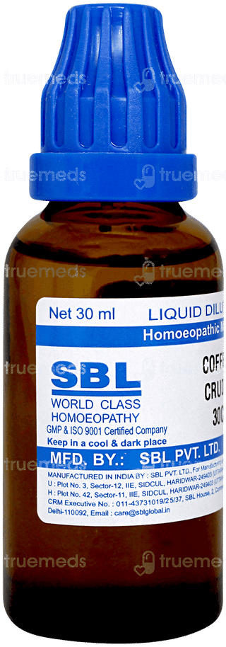 Sbl Coffea Cruda 30c Dilution 30ml