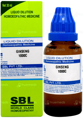 Sbl Ginseng 1000c Dilution 30ml
