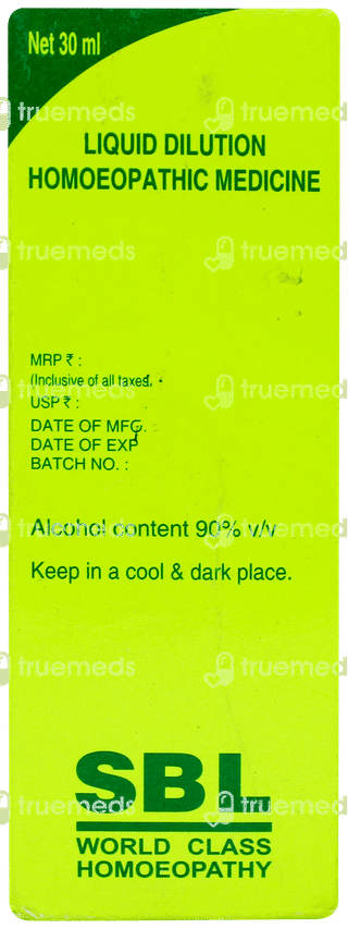 Sbl Kali Nitricum 30 C Dilution 30 ML