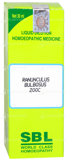 Sbl Ranunculus Bulbosus 200c Dilution 30ml