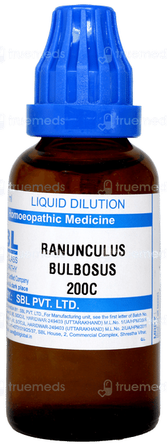 Sbl Ranunculus Bulbosus 200c Dilution 30ml