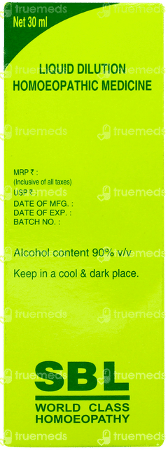 Sbl Vinca Minor 30c Dilution 30ml