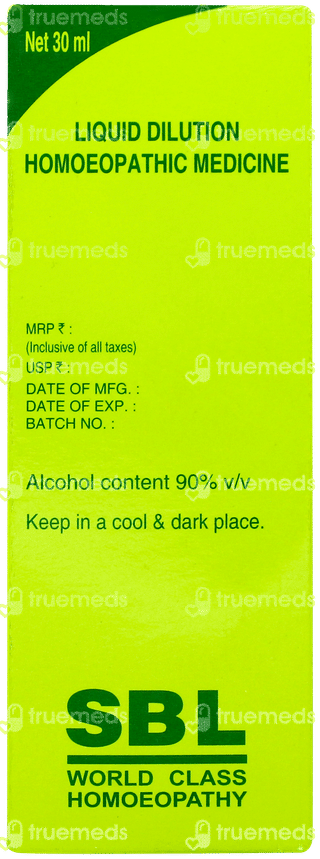 Sbl Vinca Minor 30c Dilution 30ml