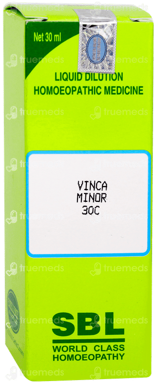 Sbl Vinca Minor 30c Dilution 30ml