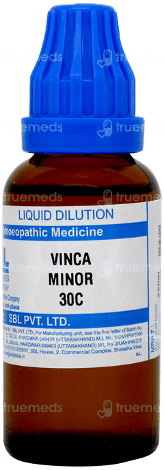 Sbl Vinca Minor 30c Dilution 30ml