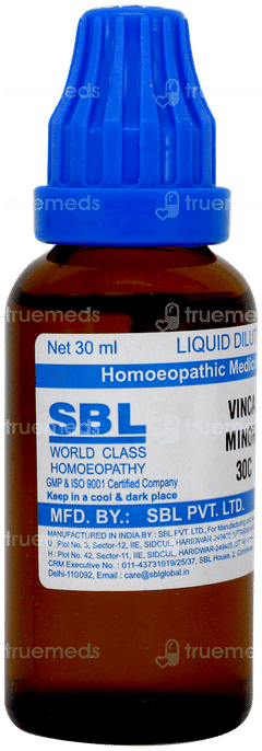 Sbl Vinca Minor 30c Dilution 30ml