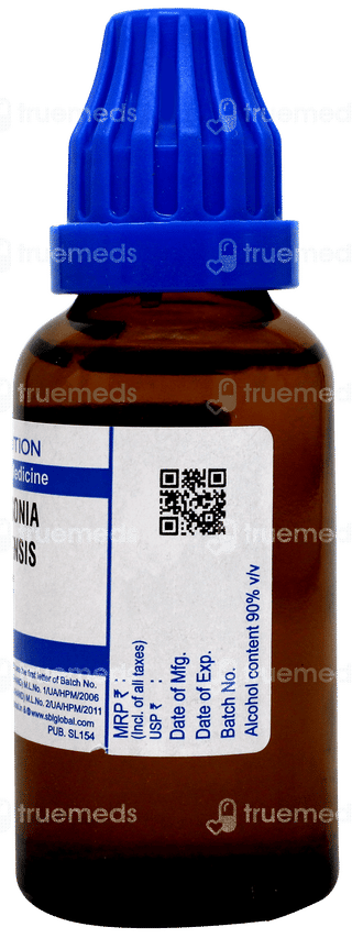 Sbl Collinsonia Canadensis 30c Dilution 30ml