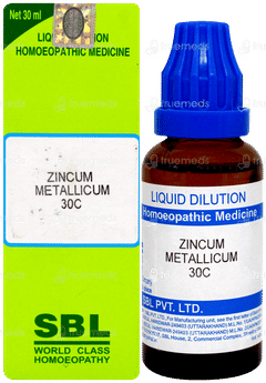 Sbl Zincum Metallicum 30 C Dilution 30 ML