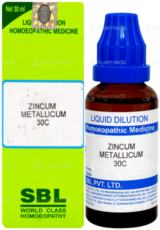 Sbl Zincum Metallicum 30 C Dilution 30 ML