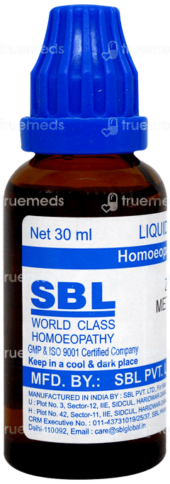 Sbl Zincum Metallicum 30 C Dilution 30 ML