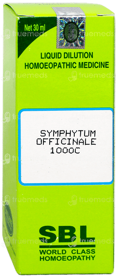 Sbl Symphytum Officinale 1000C Dilution 30Ml