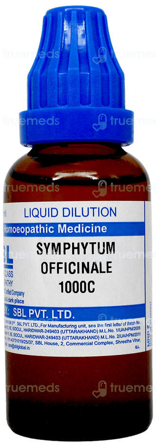 Sbl Symphytum Officinale 1000C Dilution 30Ml