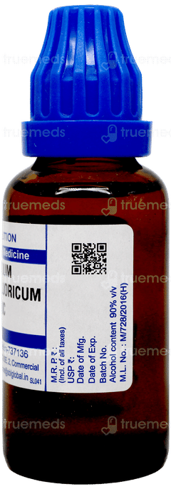 Sbl Acidum Hydrofluoricum 30c Dilution 30ml
