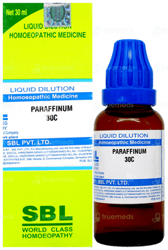 Sbl Paraffinum 30 C Dilution 30 Ml