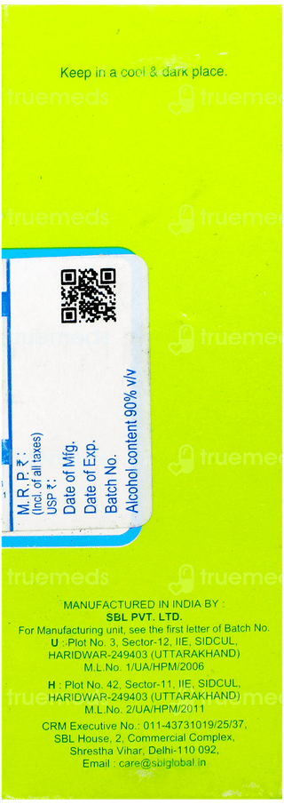 Sbl Paraffinum 30 C Dilution 30 Ml