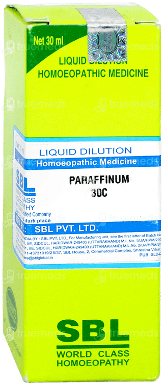 Sbl Paraffinum 30 C Dilution 30 Ml