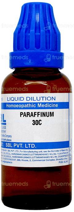 Sbl Paraffinum 30 C Dilution 30 Ml Sbl Paraffinum 30 C Dilution 30 Ml