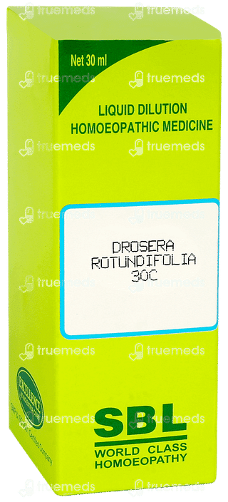 Sbl Drosera Rotundifolia 30 C Dilution 30 ML