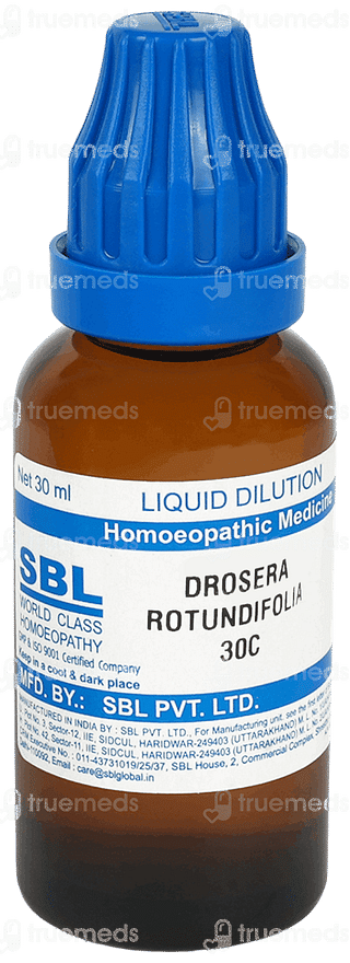 Sbl Drosera Rotundifolia 30 C Dilution 30 ML