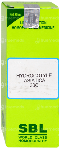 Sbl Hydrocotyle Asiatica 30c Dilution 30ml