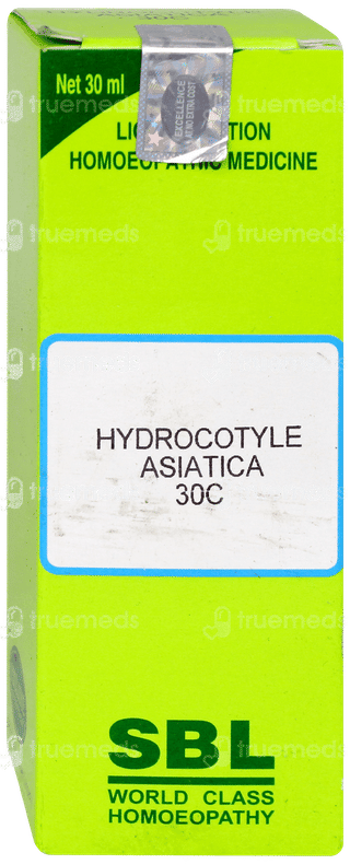 Sbl Hydrocotyle Asiatica 30c Dilution 30ml