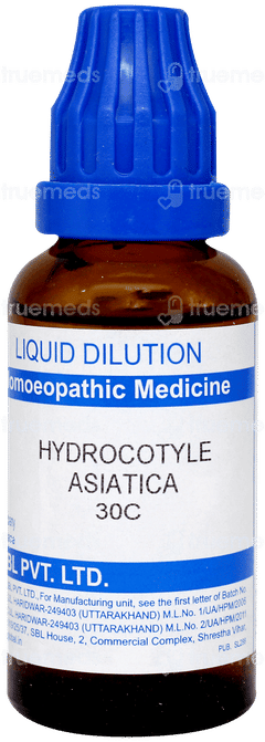 Sbl Hydrocotyle Asiatica 30c Dilution 30ml