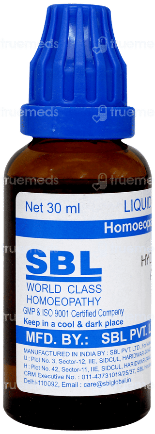 Sbl Hydrocotyle Asiatica 30c Dilution 30ml