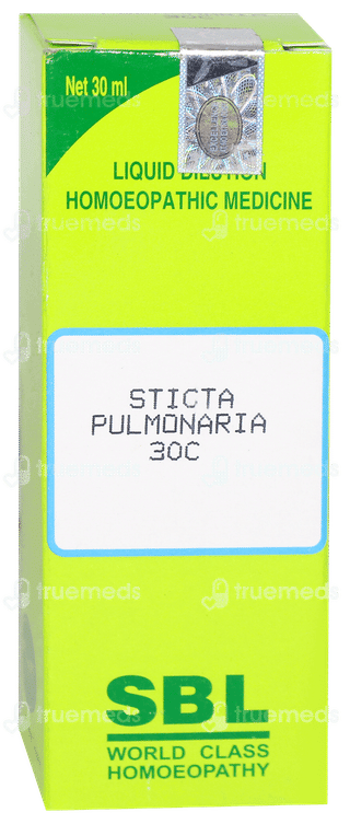 Sbl Sticta Pulmonaria 30c Dilution 30ml