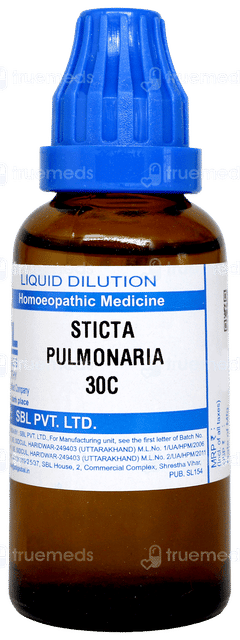 Sbl Sticta Pulmonaria 30c Dilution 30ml