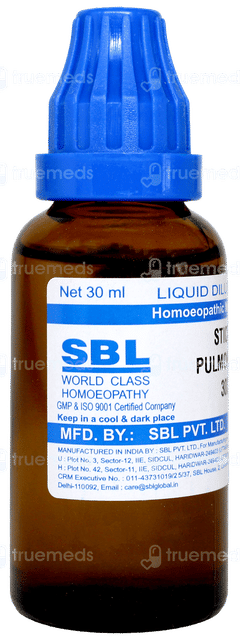 Sbl Sticta Pulmonaria 30c Dilution 30ml