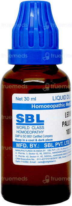 Sbl Ledum Palustre 1000c Dilution 30ml